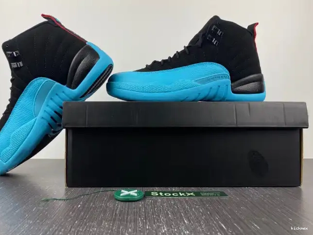Rep 130690-027 12 Jordan Blue Gamma Retro 0608